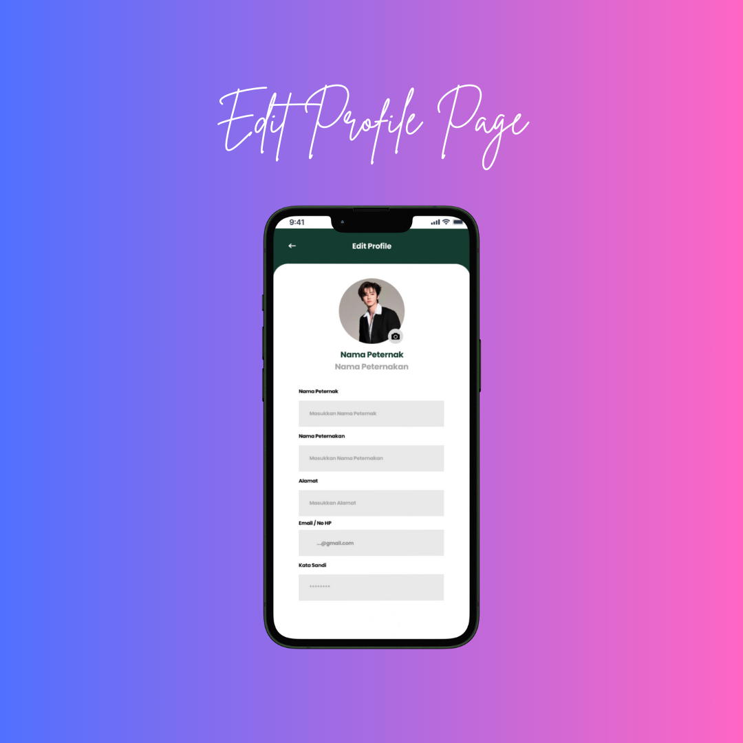 Screenshot proyek SiTernaks (UI/UX)